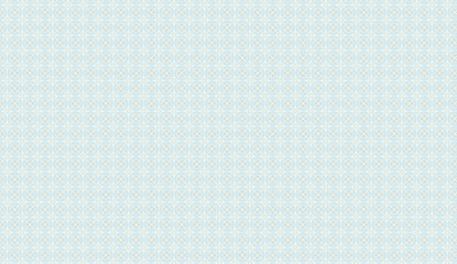 Delicate light blue geometrical seamless pattern forming small stylized flowers, ideal for backgrounds, textures and decorations