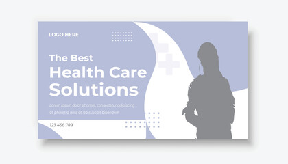 Medical health care YouTube thumbnail.
