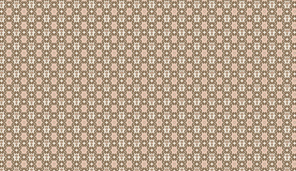Intricate repeating motif forming a seamless pattern, ideal for vintage or classic design projects