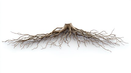 Extensive root system spreads wide