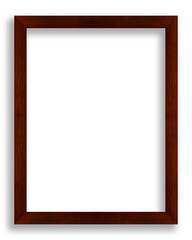 brown wooden photo frame