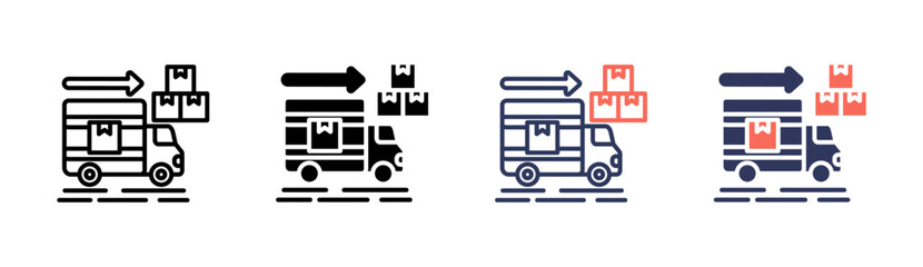Cargo Truck Icon