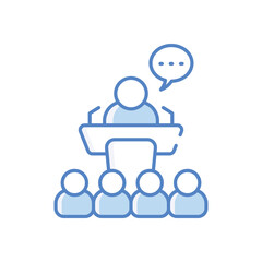Politics  Vector icon