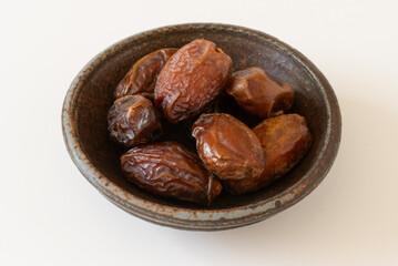 Medjool Dates in a Bowl
