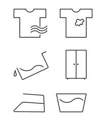 button templates for washing machines and dryers