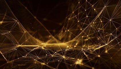 Fototapeta premium Abstract digital background of points and lines, abstract technology science background