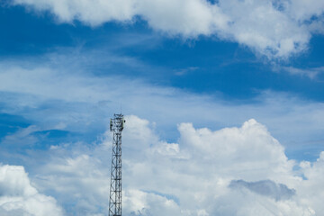 Obraz premium Clouds on blue sky