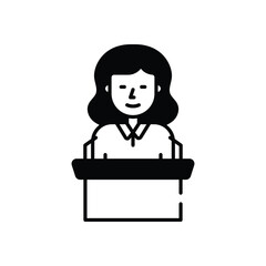 Politician  Vector icon