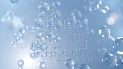 sirolimus molecular structure 3d, immunosuppressant structural chemical formula view from a microscope