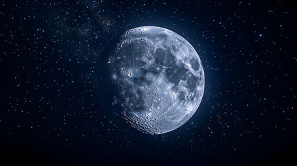 Moonlit night sky (1)