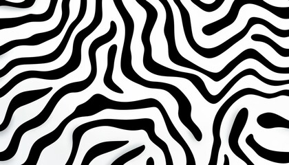 Zebra print background with black and white stripes. The stripes are very close together and the background is white