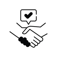 Agreement  Vector icon