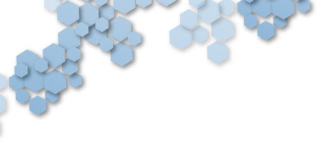 Geometric technology honeycomb hexagon medical background. Technology and science wallpaper template. Business vector illustration.