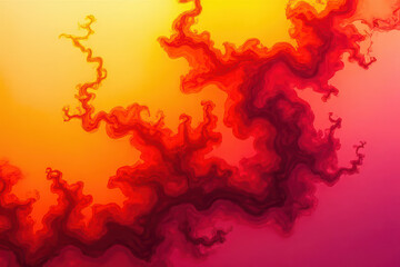 Obraz premium Mesmerizing Ink in Water: Swirling Colors Create Dreamlike Patterns