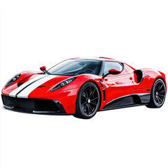 Obraz premium red racing car PNG transparent