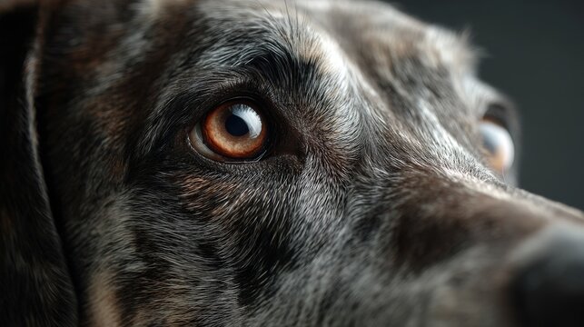 Captivating catahoula leopard dog portrait studio setting hyperrealistic artwork close-up view unique features for dog lovers