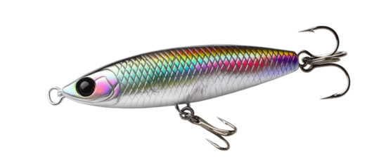 Fishing lure, realistic, colorful