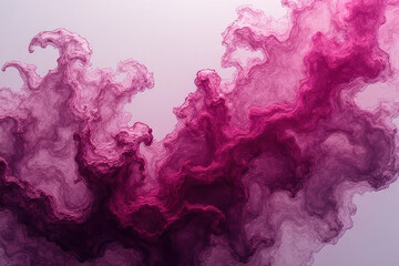 Fototapeta premium Mesmerizing Ink in Water: Swirling Colors Create Dreamlike Patterns