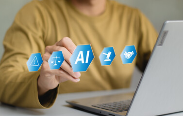 Ai ethic concept of compliance and regulation involves the enforcement of laws, regulations, and...