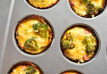 Egg muffins (frittata muffins)