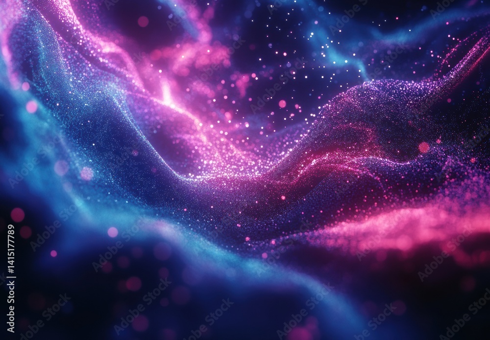 Canvas Prints abstract background with stars