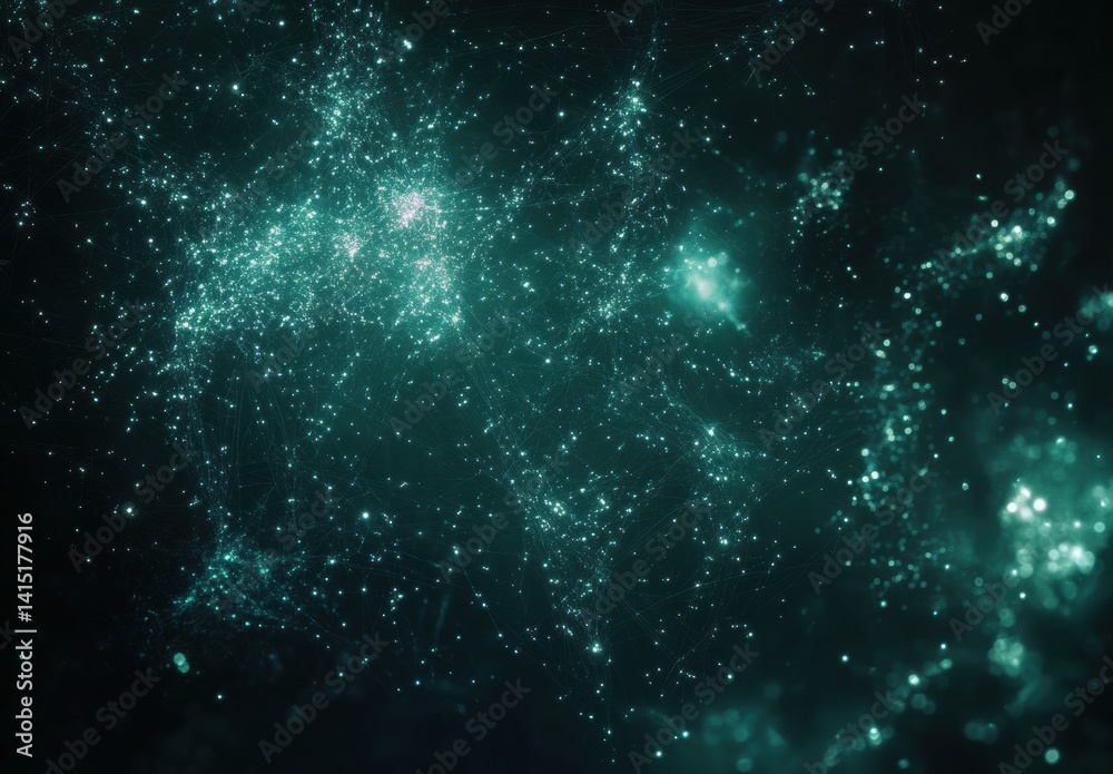 Canvas Prints abstract background with stars