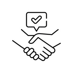 Agreement  Vector icon