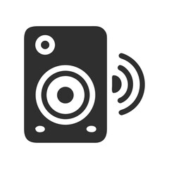 Speaker Icon – Vector Symbol for Audio, Sound, and Music