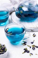 Blue tea Butterfly pea or anchan