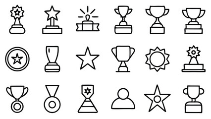 A vector set of black silhouette icons features various alcohol drinks in cups and glasses, a design illustration