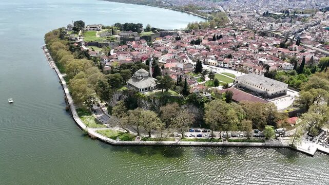 Aslan Pasha mosque and Ioannina castle, Epirus, Greece
