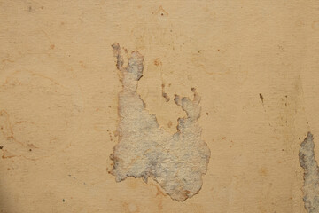 Yellow old paper as background ,paper background