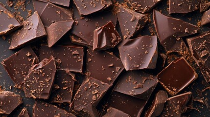 pieces of chocolate