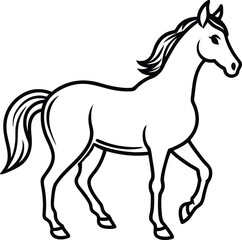 horse vector illustration