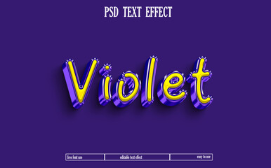 Text effect design.