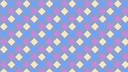 Fototapeta premium Delicate diamond pattern in pastel shades (14)