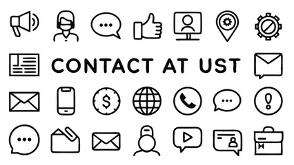 This vector set provides a variety of web icons and zodiac signs for website design and astrological illustrations