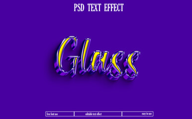 Text effect design.