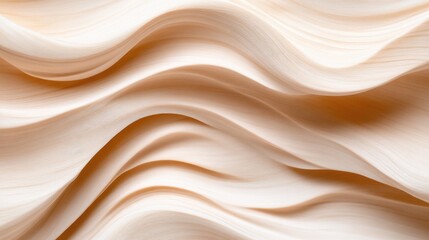 Abstract, flowing, creamy texture