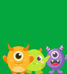three monsters have been best friends since childhood