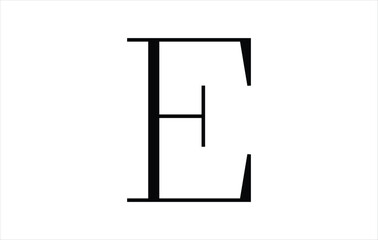 Elegant Letter E logo Vector Template Initial Letter E Logo Design Vector Template. Creative And Modern E logo