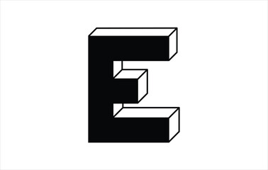 Elegant Letter E logo Vector Template Initial Letter E Logo Design Vector Template. Creative And Modern E logo