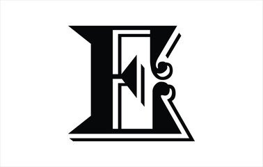 Template Initial Letter E Logo Design Vector Template. Creative And Modern E logo