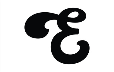 Obraz premium Template Initial Letter E Logo Design Vector Template. Creative And Modern E logo