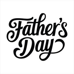 Father's Day Hand Lettered Typography for Celebrating Dads High Resolution Picture