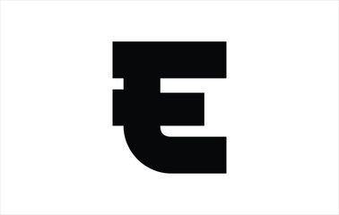 Template Initial Letter E Logo Design Vector Template. Creative And Modern E logo
