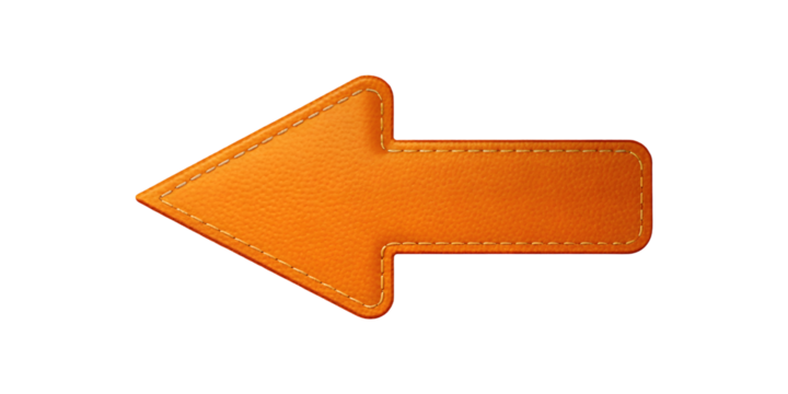 A arrow pointing right on a transparent background