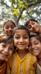 Obraz premium Children's Joyful Faces