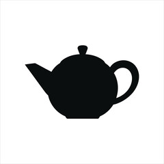 Teapot icon, representing tea, kitchen, or beverage