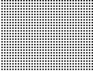 Abstract pattern of black squares on a white background.